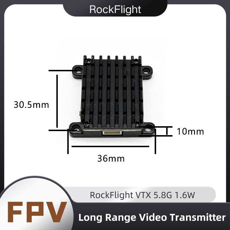 RockFlight TX663 VTX 5.8G 48CH - огляд і ціна Drone Frame