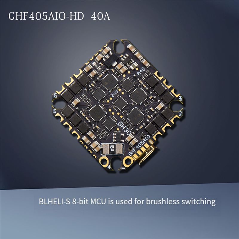 ABTI-GHF405AIO-HD 40A AIO Flig - огляд і ціна Drone Esc