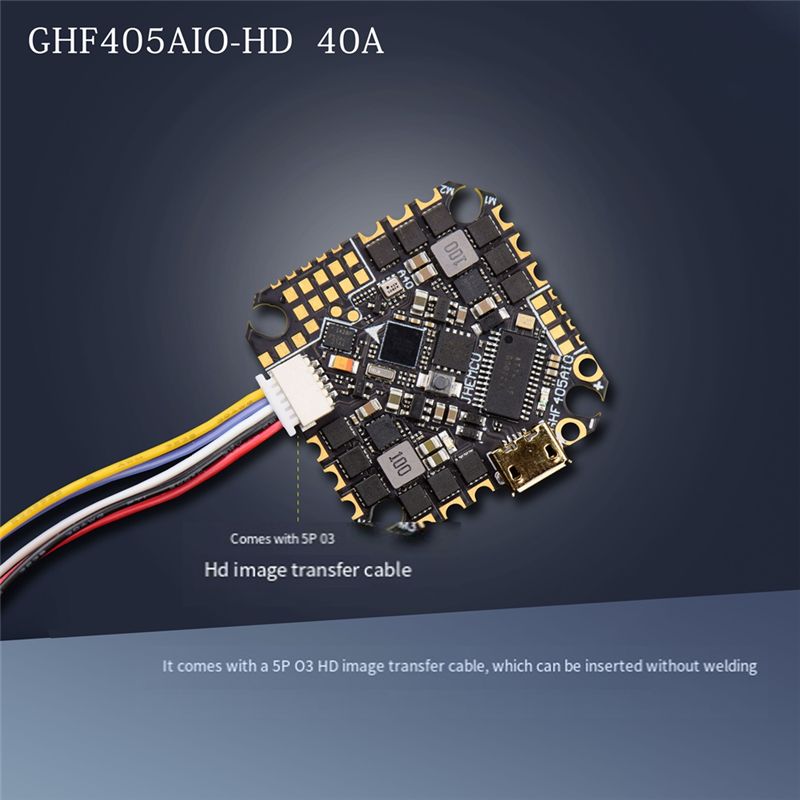 ABTI-GHF405AIO-HD 40A AIO Flig - огляд і ціна Drone Esc