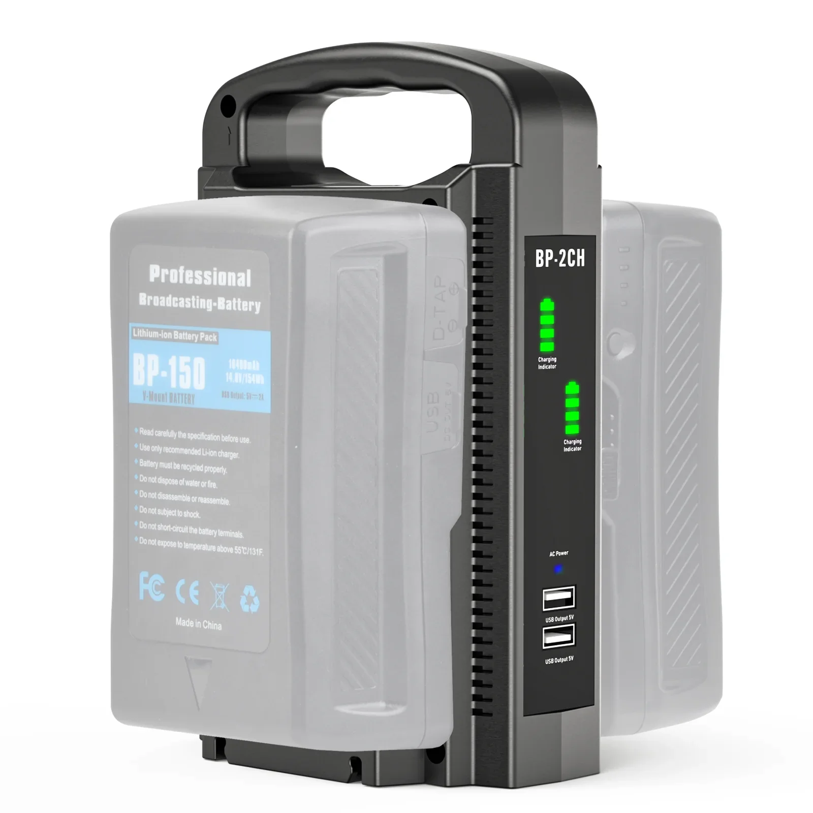 SWZY BP-2CH V Mount Battery Ch - огляд і ціна Drone Charger