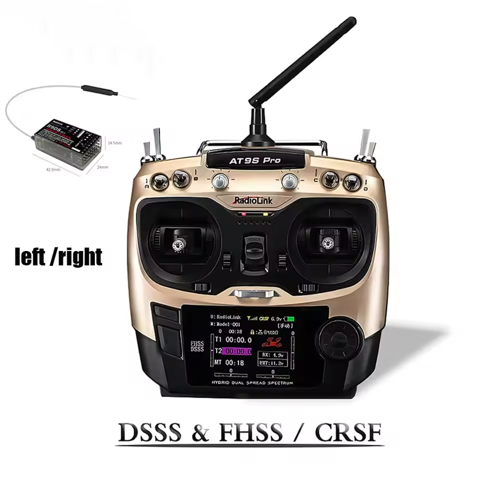 Radiolink AT9SPro 12CH 2.4G DS - огляд і ціна Drone Receiver