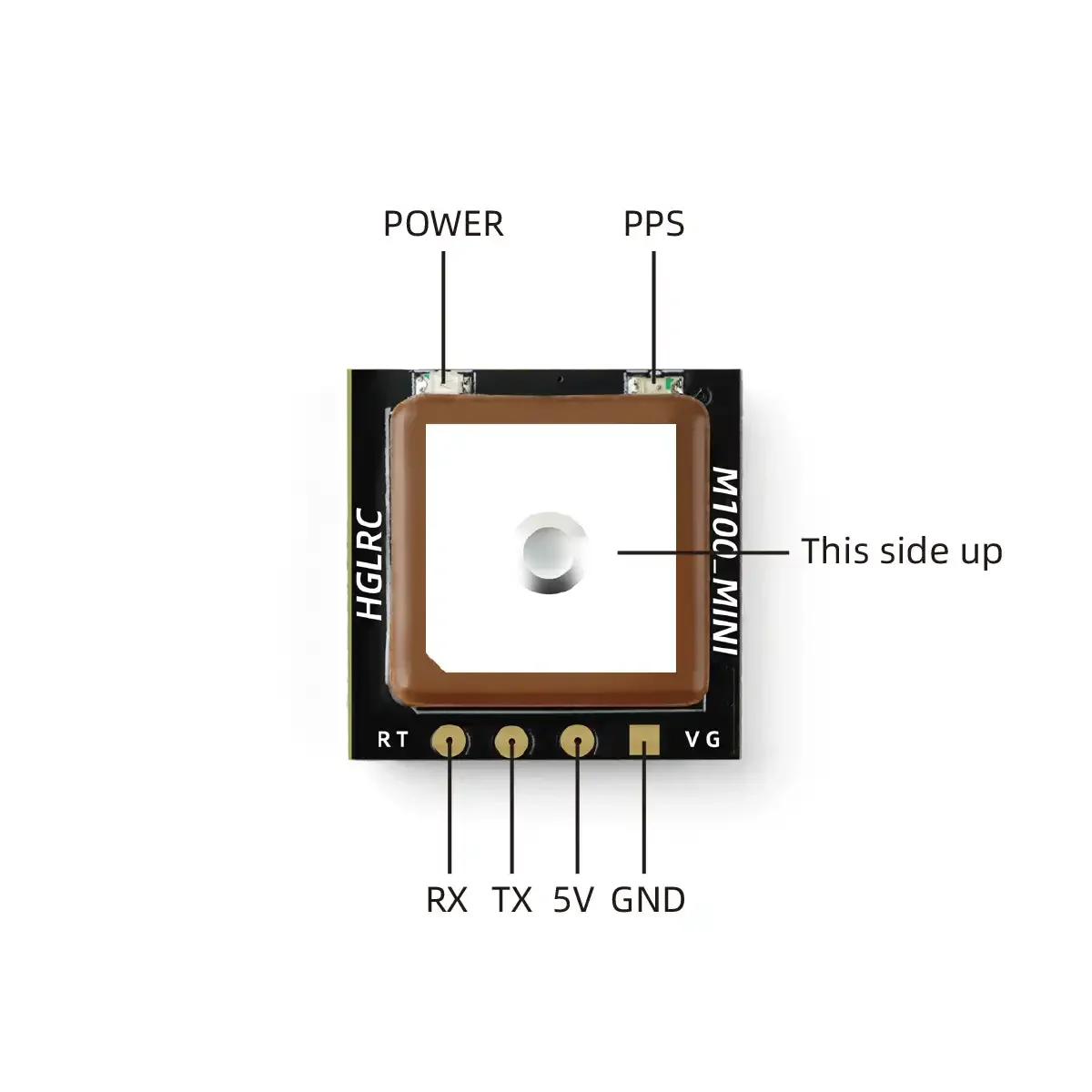 HGLRC M100 MINI GPS Module M10 - огляд і ціна Drone Antenna